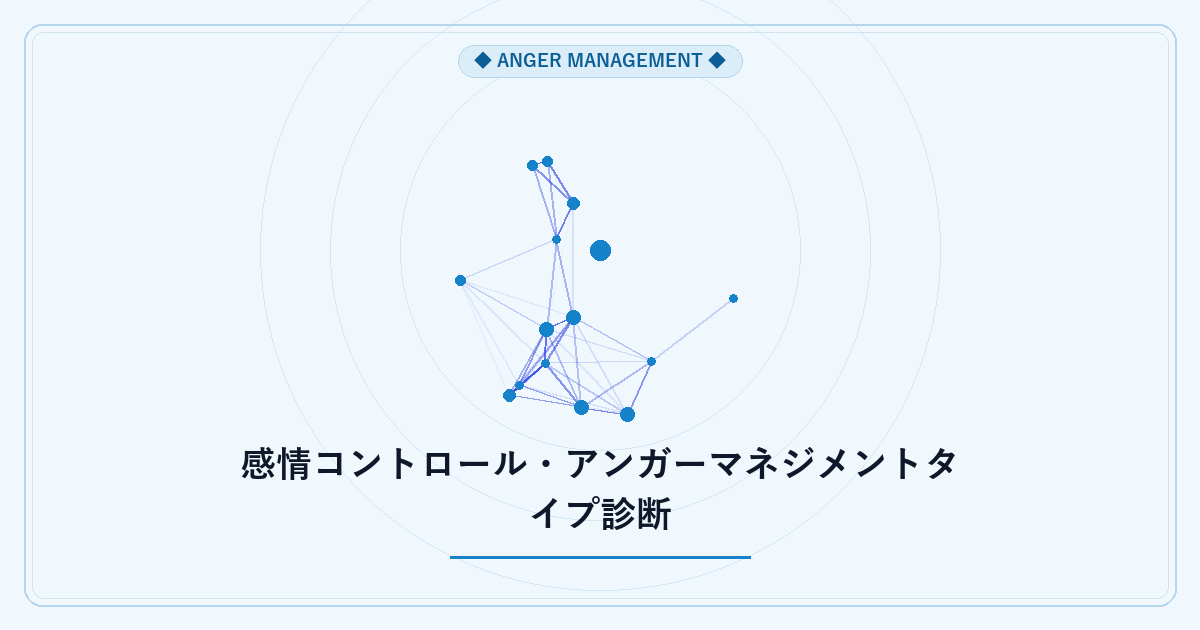 感情コントロール・アンガーマネジメントタイプ診断
