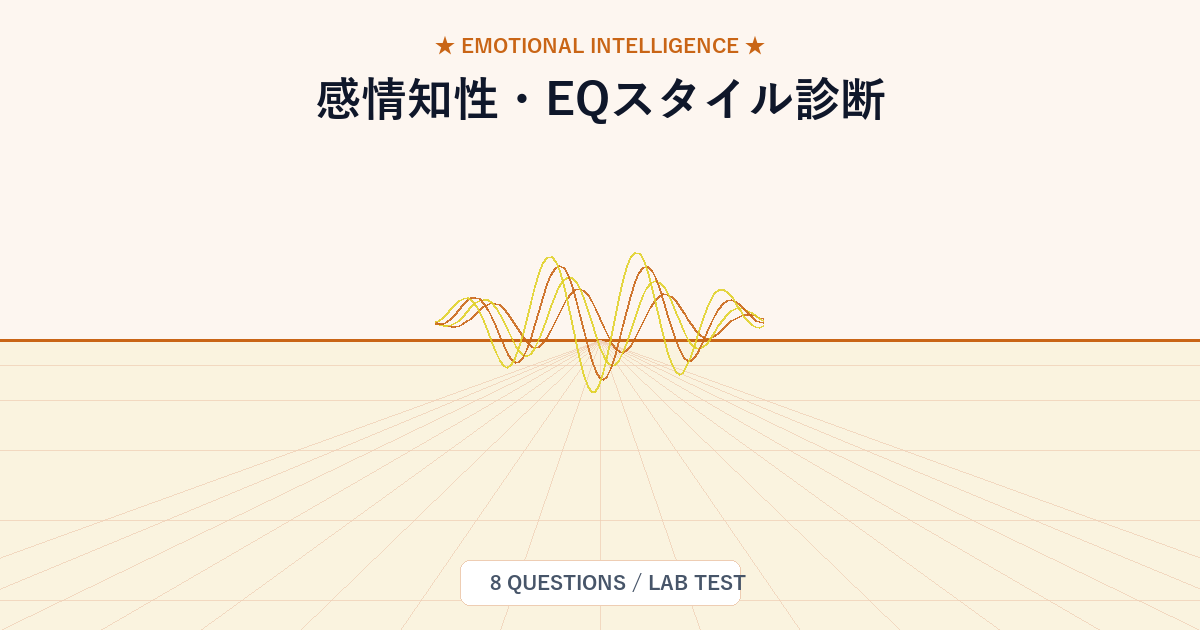 感情知性・EQスタイル診断