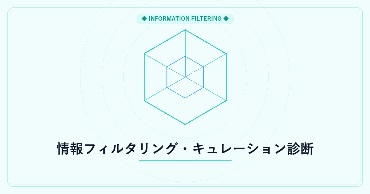 情報フィルタリング・キュレーション診断