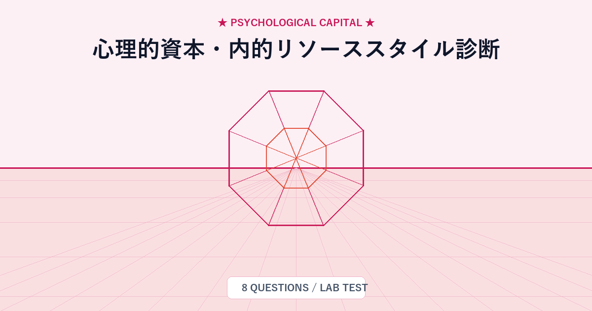 心理的資本・内的リソーススタイル診断